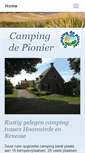 Mobile Screenshot of campingdepionier.nl